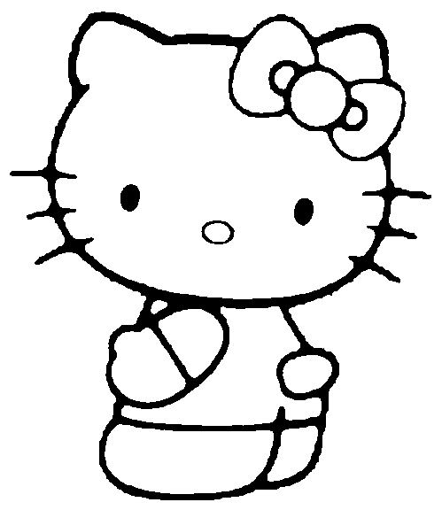 Hello Kitty kolorowanki